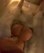 Bubbles &Amp;Amp;Amp; Bath For Me; Butt For You ;)