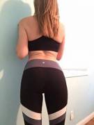 Peeling My Leggings O[F]F Post-Workout!