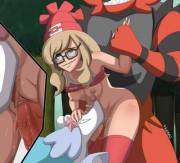 My Sun Trainer Working On Some Teamwork...