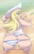 Lillie Has Striped Underwear...