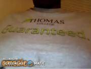 A Quick Flash Of Her Big Black Titties, And She Was On Her Way...