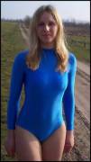 Rare Album: Beautiful German Girls Wearing Leotards In Public And At Home