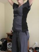 This Was Under My Scrubs Today