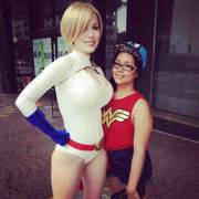 Power Girl &Amp;Amp;Amp; Wonder Girl