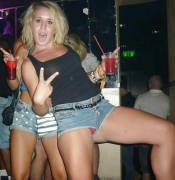 Rookie Mistake. No Panties Should Be Under Shorts That Short. 2/10, Would Still Bang ...