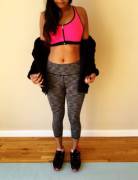 Here's A Teaser (F)Rom My Soon To Be Posted Gym Strip-Tease Album. Stay Tuned♡