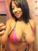 Giving You A Peek Of Her Goods.