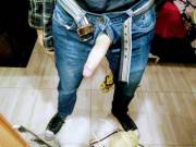 Sticking Out Of The Jeans