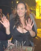 She'll Think Someone Is Looking Her Hands