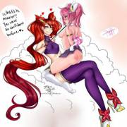 Star Guardian Jinx And Lux [Jinx Wuz X]