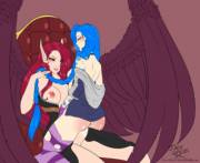 Bewitching Morgana X Slayer Jinx By Jinx Wuz X