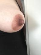 Almost 38 Weeks. Starting To Leak A Bit. Can't Wait For My Husband To See This.