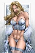 Color Emma Frost By Marcioabreu7