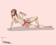 Somebody Got Spanked (Oc)