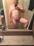 25 M, 210, 5'8, Never Done This Before. Self Conscious Just Like Everyone Else. Woo.