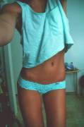 Aqua Panties