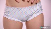 Dolly Little Removes Her Panties