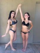 Two Bikini Girls