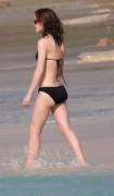 Emma Watson's Big Butt In A Black Bikini. [X-Post From /R/Emmawatsonbum]