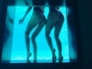 Ariel Winter (Right) And Her Friend