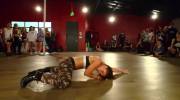 Jade Chynoweth Writhes On The Floor