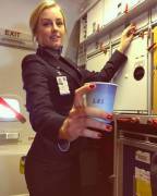 [Ig] Norwegian Flight Attendant With A Great Ass