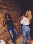 Love The Way These Jeans Fit Around Her Succulent Ass