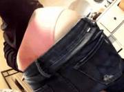 Trying To Squeeze Into Jeans [F]