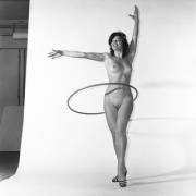 Lee Southern Hula Hooping Photographed By Stephen Glass (C. 1950'S)