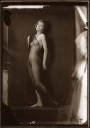 Nude Model In The Studio Photographed By Nikolai Ivanovich Svishtov Paulo (C. 1923)