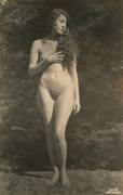 Nude In Nature Photographed By Arundel Holmes Nicholls (C.1920'S)