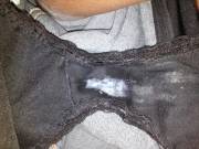 Her Panties When She Comes Home After A Creampie