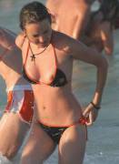 True Believer Nip Slip At The Beach