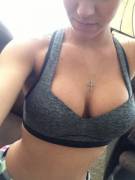 Taking A Self-Shot Before Confession