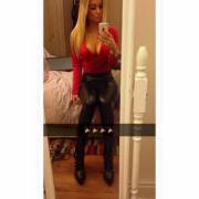 Blonde Who Got Implants Straight Outta Highschool Is Back