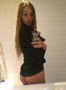 Cute Little Ass Selfie
