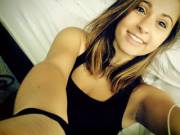 Selfie Against The Bed