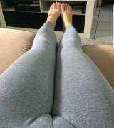 In The Grey Yoga Pants