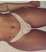 White Lace Beautiful Cameltoe