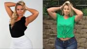 Olivia Jensen Thigh Comparisons (After Weight Gain)