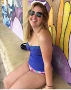 Thick Thighs In A Bathing Suit.