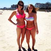 A Pair Looking Pretty In Pink