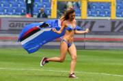Flag Babe Streaking On A Soccer Field (X-Post /R/Flagbabes)