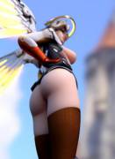 Mercy Admiring The Battlefield