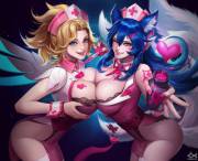 Mercy &Amp;Amp;Amp; Nurse Ahri (Citemer)