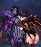 Witch Mercy &Amp;Amp;Amp; Possessed Pharah (Ultamisia) [Fxf]