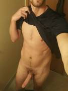 Bathroom Work Selfie