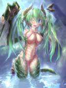 She Got A Scaly Belly