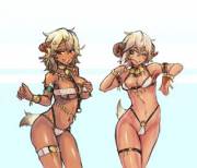 Lewd Sheep Girls By Kinmonon.