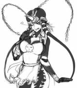 Takoyaki Waitress Mode Mosquito Girl By Thegoldensmurf.